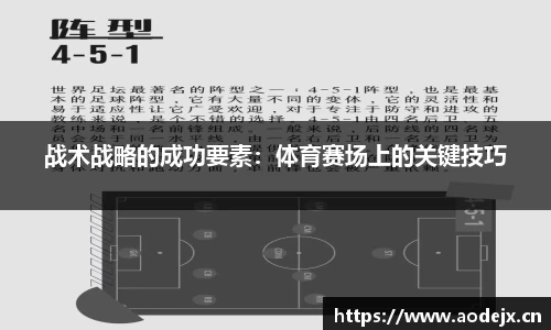 战术战略的成功要素：体育赛场上的关键技巧
