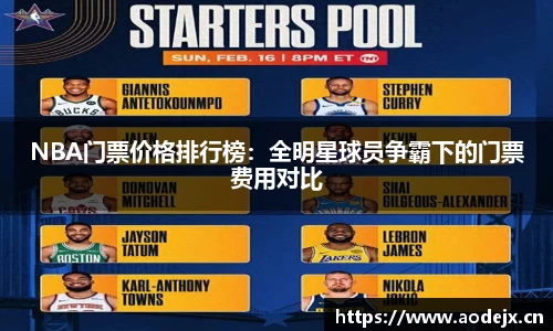 NBA门票价格排行榜：全明星球员争霸下的门票费用对比